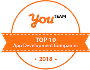 YouTeam Top 10 App Development Companies badge